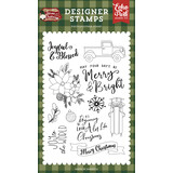 Echo Park Joyful And Blessed Clear Stamps (GFC290046) (DISCONTINUED)