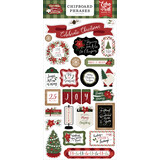 Echo Park Gnome For Christmas Chipboard Phrases (GFC290022) (DISCONTINUED)