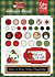 Gnome For Christmas Adhesive Brads (GFC290020) (OUTLET)