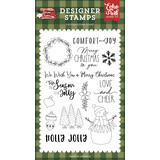 Echo Park Comfort And Joy Clear Stamps (GFC290045) (OUTLET)