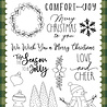 Echo Park Comfort And Joy Clear Stamps (GFC290045) (OUTLET)