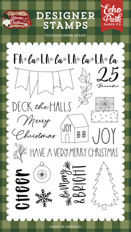 Echo Park Cheer Clear Stamps (GFC290044) (DISCONTINUED) Echo Park Cheer Clear Stamps (GFC290044) (DISCONTINUED)