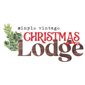 Simple Vintage Christmas Lodge