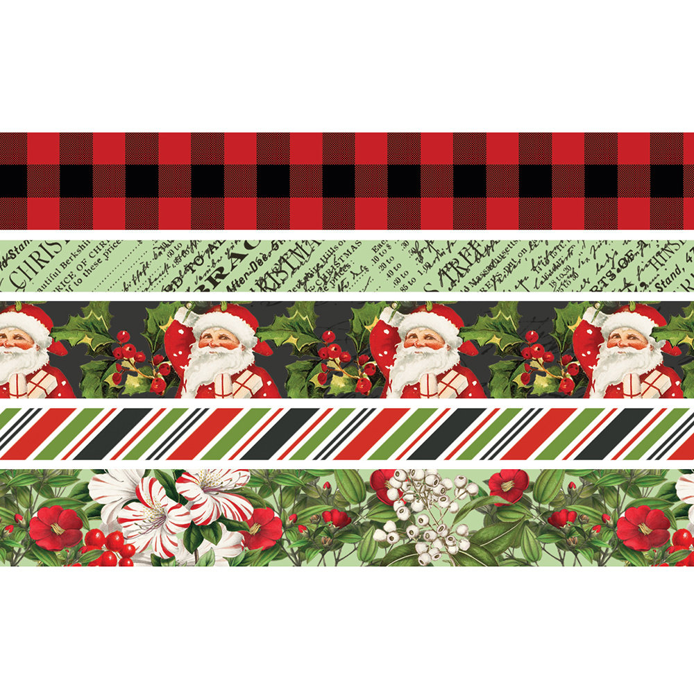 Simple Stories Simple Vintage Christmas Lodge Washi Tape (18431) (DISCONTINUED)