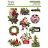 Simple Vintage Christmas Lodge Layered Stickers (18428) (DISCONTINUED) Simple Vintage Christmas Lodge Layered Stickers (18428) (DISCONTINUED)