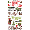 Simple Stories Simple Vintage Christmas Lodge Foam Stickers (18427) (DISCONTINUED)