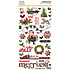 Simple Vintage Christmas Lodge Chipboard (18421) (OUTLET)