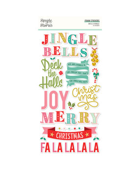 Simple Stories Mix & A-Mingle Foam Stickers (18521) (OUTLET)