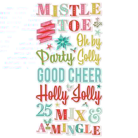 Simple Stories Mix & A-Mingle Foam Stickers (18521) (DISCONTINUED)