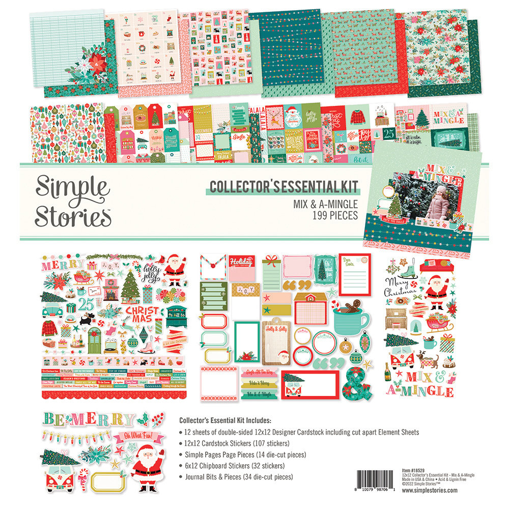 Simple Stories Mix & A-Mingle Collector's Essential Kit (18529) (DISCONTINUED) Simple Stories Mix & A-Mingle Collector's Essential Kit (18529) (DISCONTINUED)