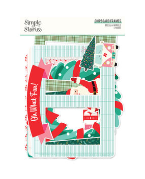 Simple Stories Mix & A-Mingle Chipboard Frames (18520) (DISCONTINUED)