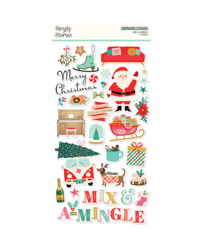 Simple Stories Mix & A-Mingle Chipboard (18516) (DISCONTINUED) Simple Stories Mix & A-Mingle Chipboard (18516) (DISCONTINUED)