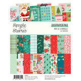 Simple Stories Mix & A-Mingle 6x8 Inch Paper Pad (18514) (DISCONTINUED)
