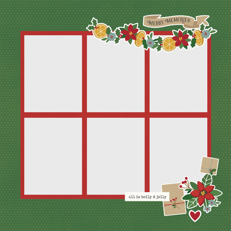 Simple Stories Simple Pages Pieces Hearth & Holiday (18230) (DISCONTINUED)