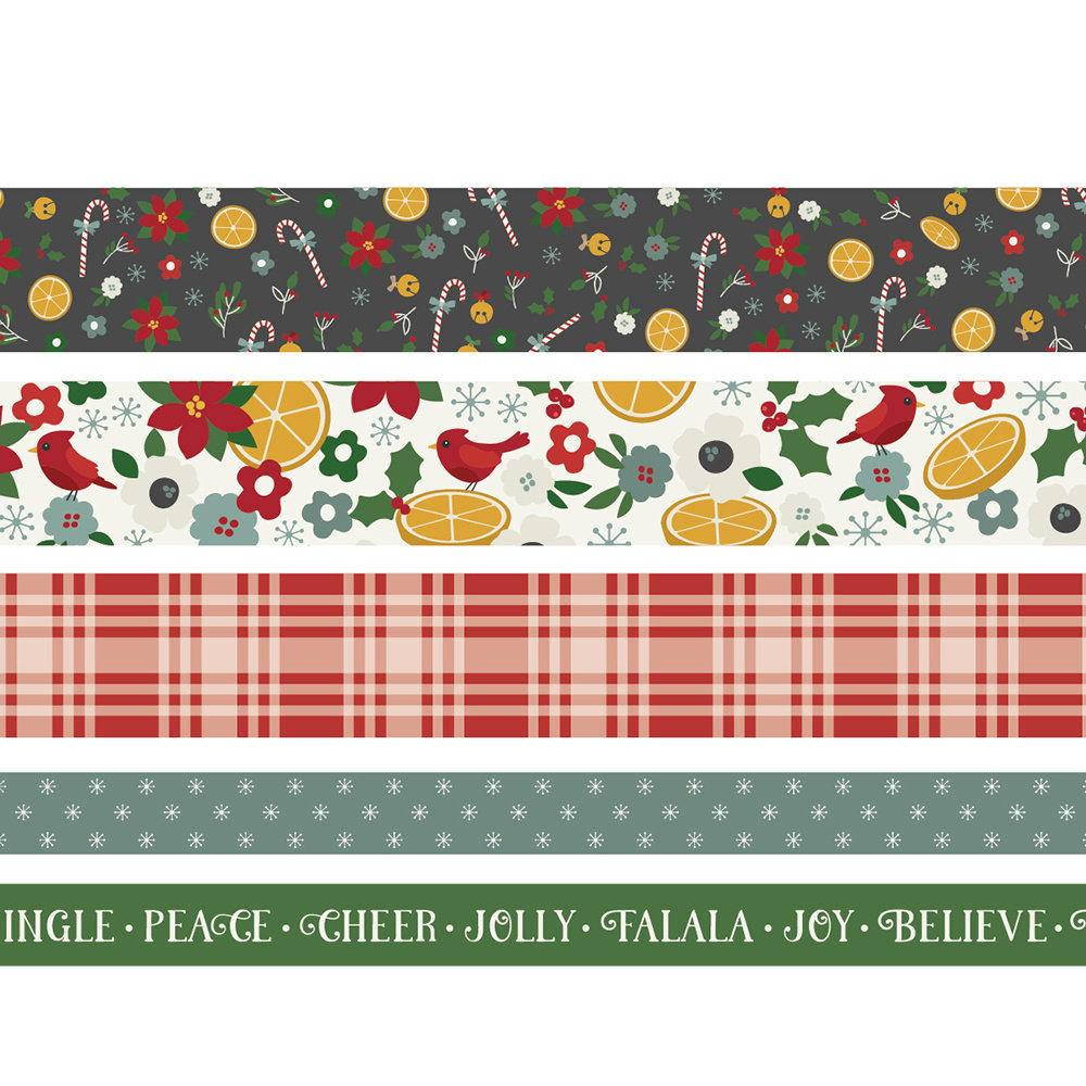 Simple Stories Hearth & Holiday Washi Tape (18227) (OUTLET)