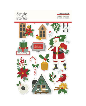 Simple Stories Hearth & Holiday Sticker Book (18220) (OUTLET)
