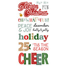 Simple Stories Hearth & Holiday Foam Stickers (18222) (DISCONTINUED)