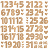 Simple Stories Hearth & Holiday Foam Numbers (18223) (OUTLET)