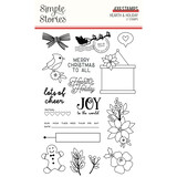 Simple Stories Hearth & Holiday Clear Stamps (18215) (OUTLET)
