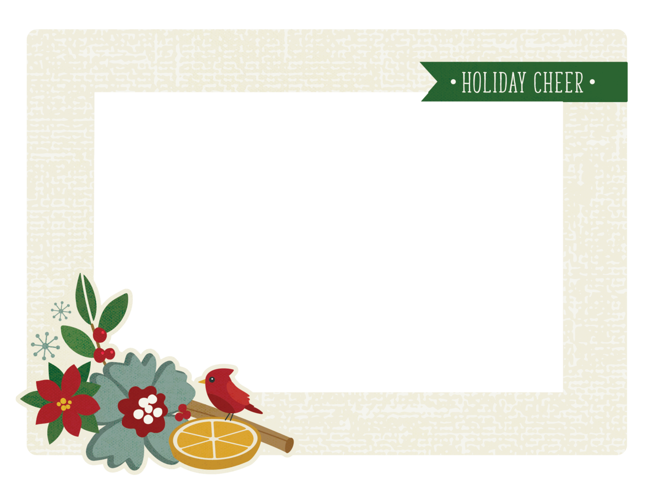 Simple Stories Hearth & Holiday Chipboard Frames (18221) (DISCONTINUED)