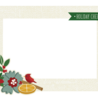 Simple Stories Hearth & Holiday Chipboard Frames (18221) (DISCONTINUED)