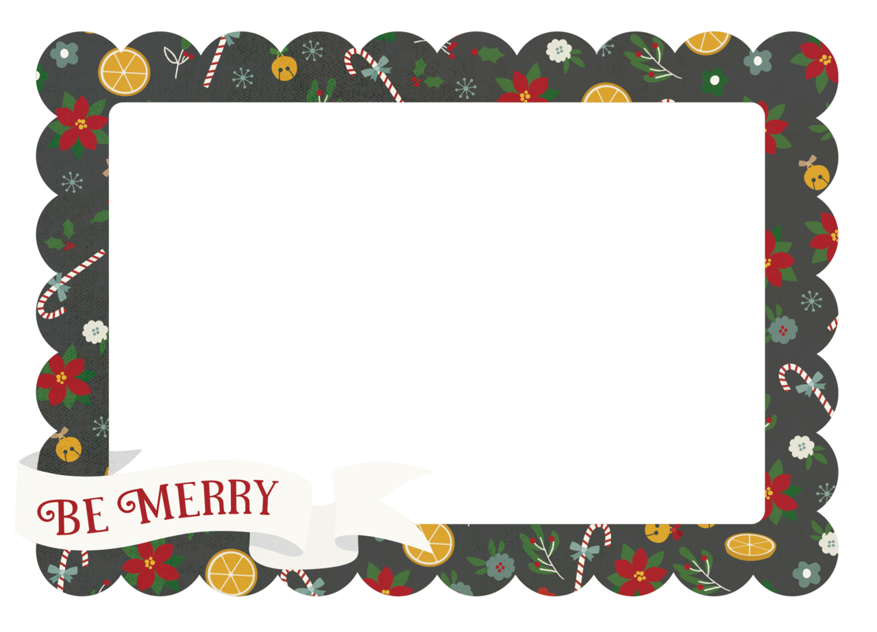 Simple Stories Hearth & Holiday Chipboard Frames (18221) (DISCONTINUED)