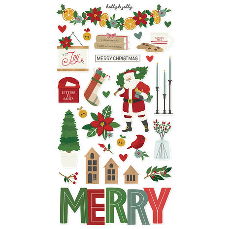 Simple Stories Hearth & Holiday Chipboard (18216) (DISCONTINUED)