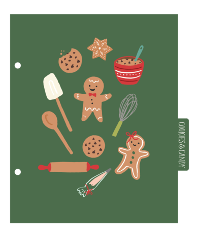 Simple Stories SN@P! Dividers 6x8 Inch Baking Spirits Bright (18329) (DISCONTINUED)