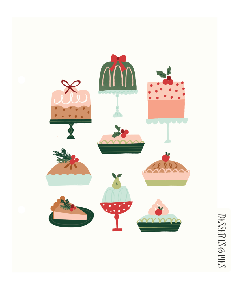 Simple Stories SN@P! Dividers 6x8 Inch Baking Spirits Bright (18329) (DISCONTINUED)