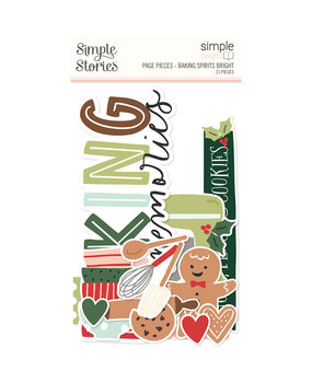 Simple Stories Simple Pages Pieces Baking Spirits Bright (18331) (DISCONTINUED)