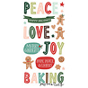 Simple Stories Baking Spirits Bright Foam Stickers (18323) (DISCONTINUED)