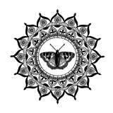 Crafty Individuals Summer Mandala Unmounted Rubber Stamps (CI-610) (OUTLET)