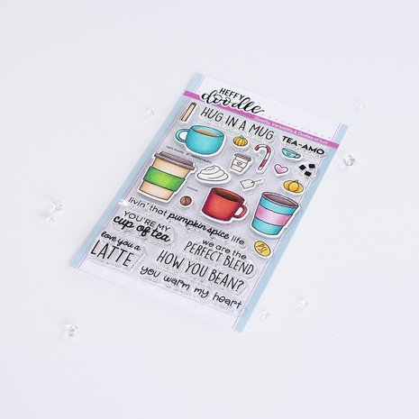 Heffy Doodle Perfect Blend Clear Stamps (HFD0456) (OUTLET)