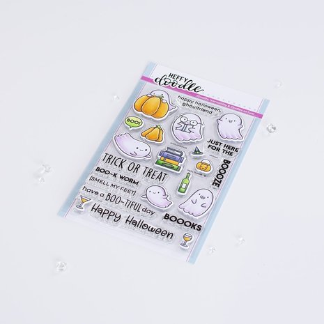 Heffy Doodle Ghoulfriends Clear Stamps (HFD0441) (OUTLET) Heffy Doodle Ghoulfriends Clear Stamps (HFD0441) (OUTLET)