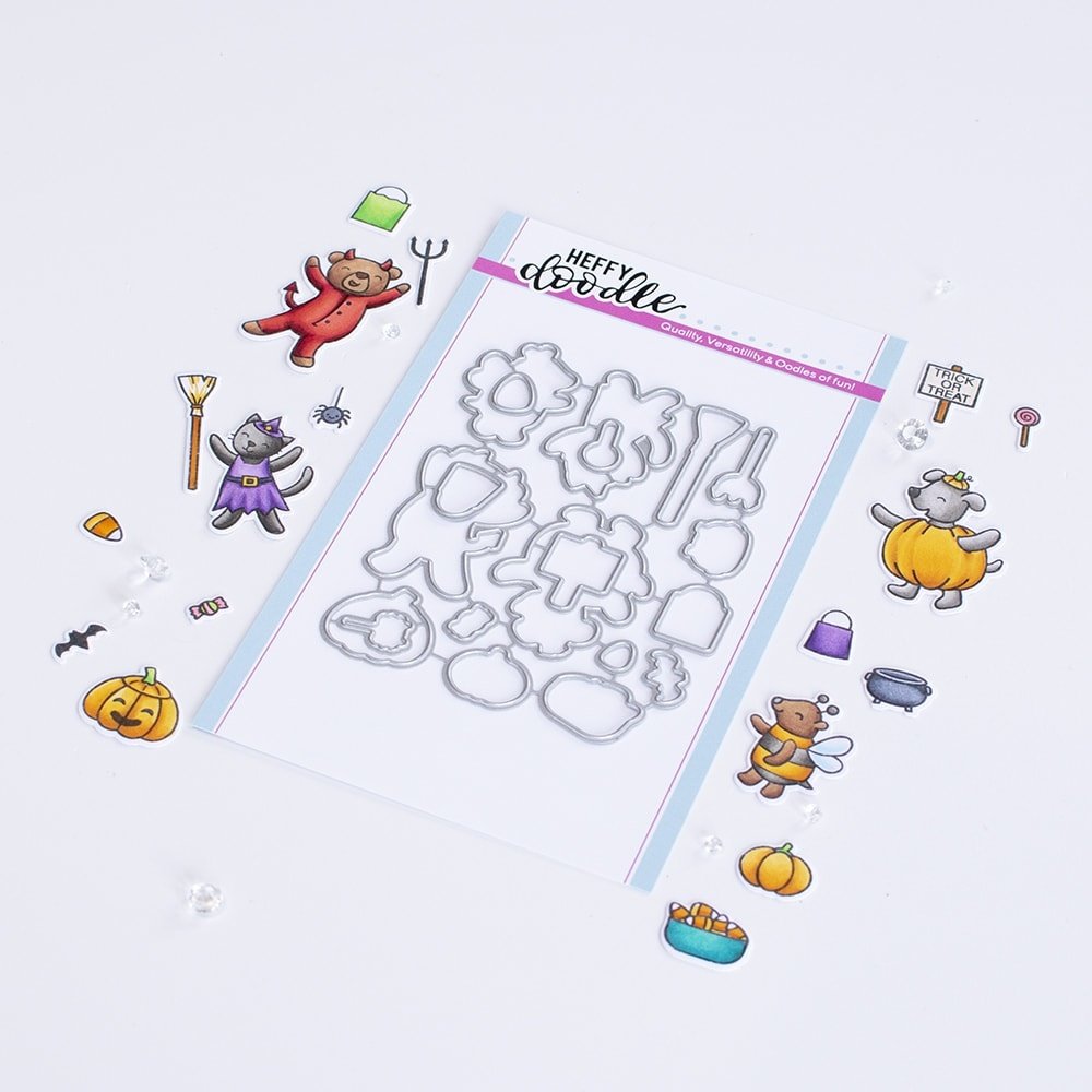 Heffy Doodle Costume Critters Dies (HFD0440) (OUTLET) Heffy Doodle Costume Critters Dies (HFD0440) (OUTLET)