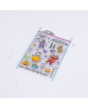 Heffy Doodle Costume Critters Clear Stamps (HFD0439) (OUTLET)