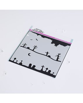 Heffy Doodle Sleepy Hollow Stencil (HFD0446) (OUTLET)