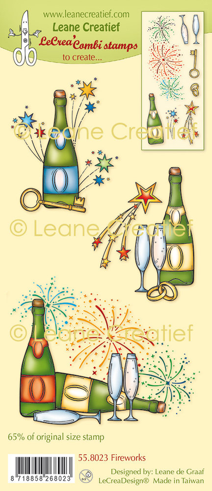 Leane Creatief Fireworks Combi Clear Stamp (55.8023) (DISCONTINUED) Leane Creatief Fireworks Combi Clear Stamp (55.8023) (DISCONTINUED)