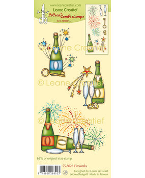 Leane Creatief Fireworks Combi Clear Stamp (55.8023) (DISCONTINUED) Leane Creatief Fireworks Combi Clear Stamp (55.8023) (DISCONTINUED)