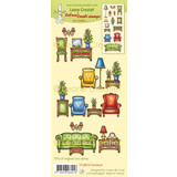 Leane Creatief Furniture Combi Clear Stamp (55.8016) (DISCONTINUED)