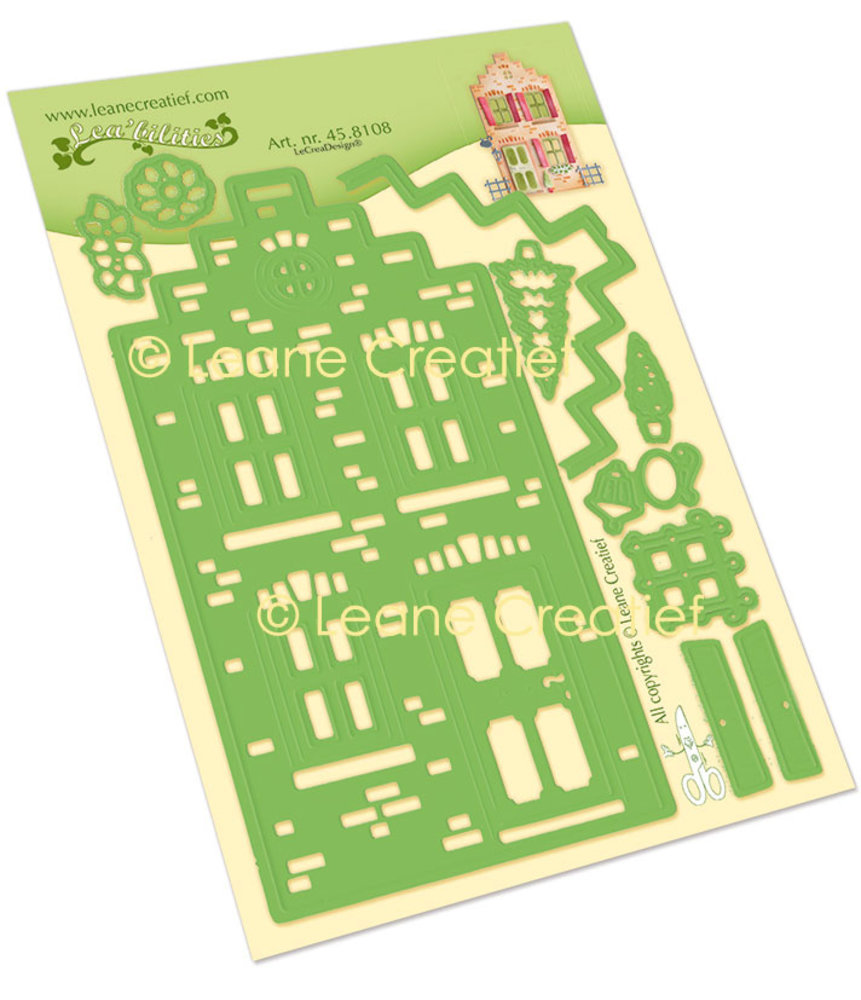 Leane Creatief House Cut & Emboss Dies (45.8108) (OUTLET) Leane Creatief House Cut & Emboss Dies (45.8108) (OUTLET)