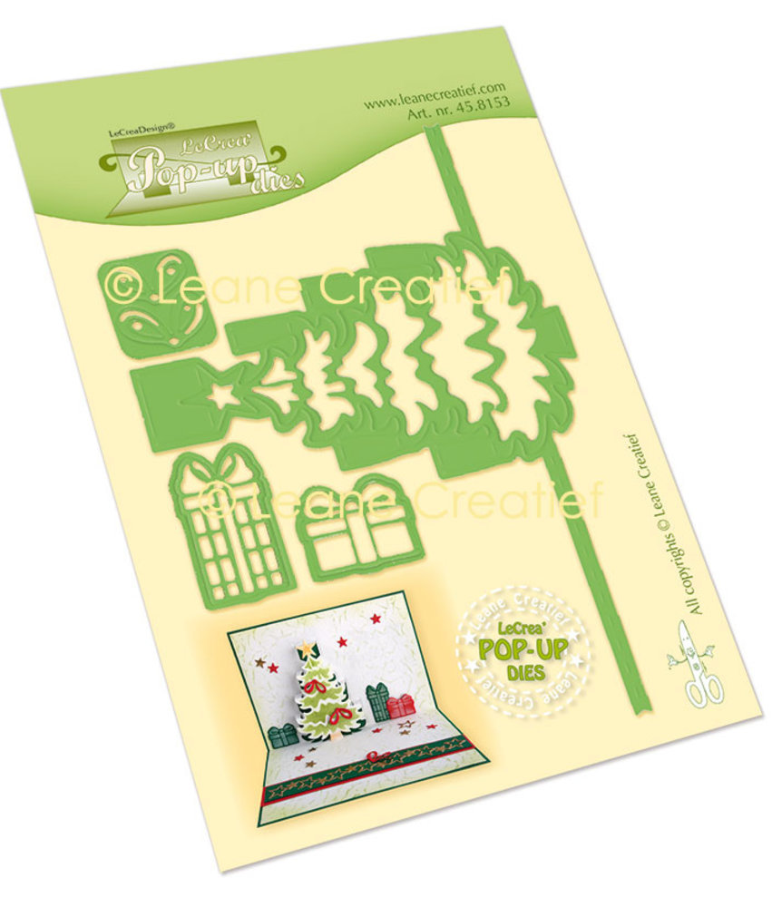 Leane Creatief Pop-Up Christmas Tree Cut & Emboss Dies (45.8153) (DISCONTINUED) Leane Creatief Pop-Up Christmas Tree Cut & Emboss Dies (45.8153) (DISCONTINUED)