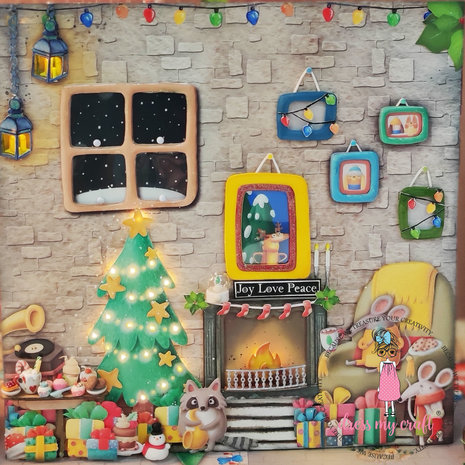 Dress My Craft Christmas & Jinnie Collection Kit (DMCP5545) (OUTLET)