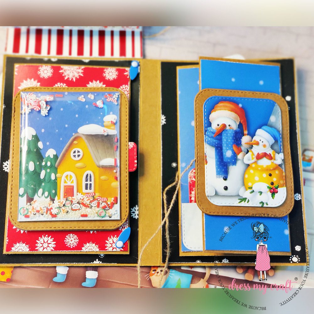 Dress My Craft Christmas & Jinnie Collection Kit (DMCP5545) (OUTLET)