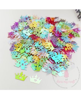 Dress My Craft Shaker Slices Sparkling Crown 8g (DMCS4724) (OUTLET)