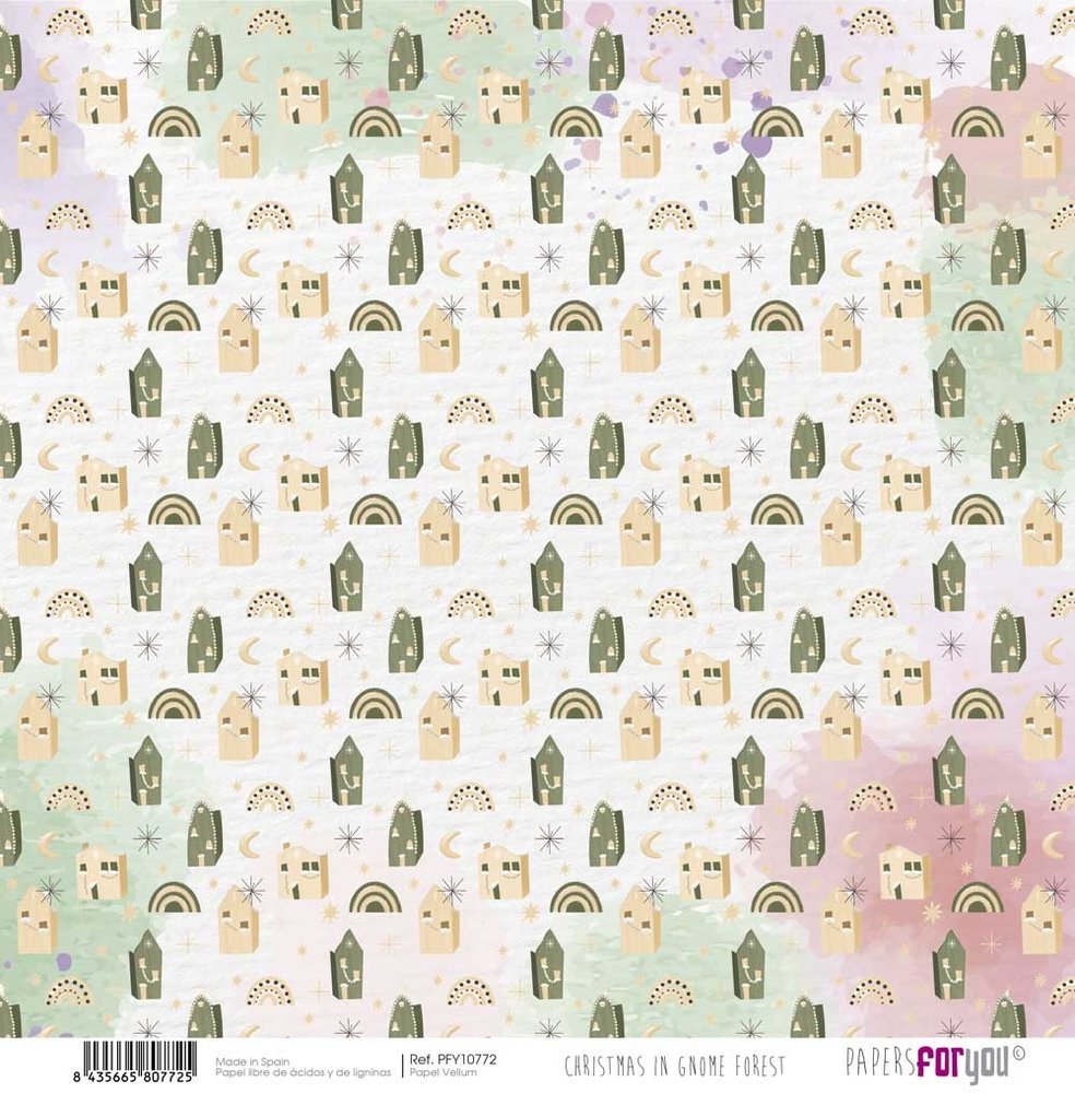 Papers For You Christmas In Gnome Forest Canvas Scrap Pack (8pcs) (PFY-10769) (DISCONTINUED) Papers For You Christmas In Gnome Forest Canvas Scrap Pack (8pcs) (PFY-10769) (DISCONTINUED)