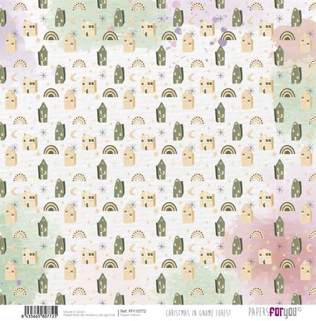 Papers For You Christmas In Gnome Forest Canvas Scrap Pack (8pcs) (PFY-10769) (DISCONTINUED) Papers For You Christmas In Gnome Forest Canvas Scrap Pack (8pcs) (PFY-10769) (DISCONTINUED)