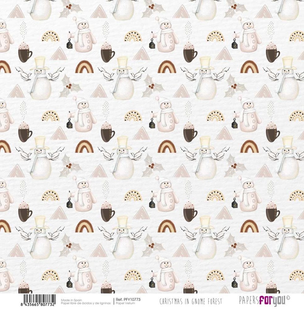 Papers For You Christmas In Gnome Forest Canvas Scrap Pack (8pcs) (PFY-10769) (DISCONTINUED) Papers For You Christmas In Gnome Forest Canvas Scrap Pack (8pcs) (PFY-10769) (DISCONTINUED)