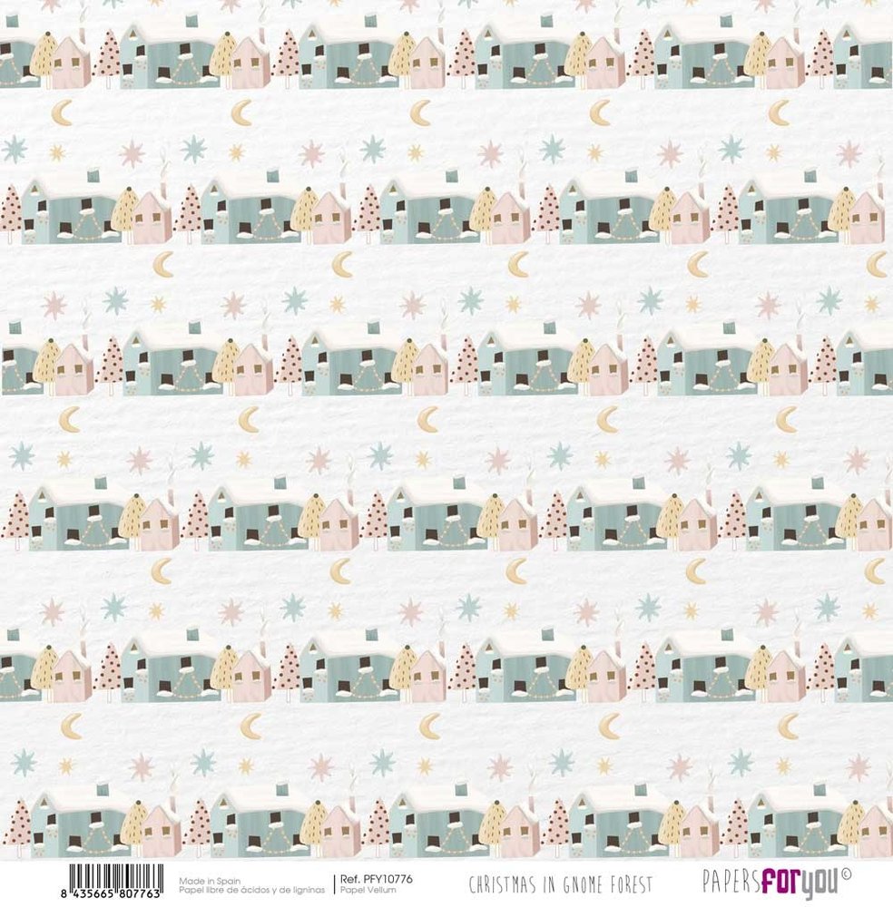 Papers For You Christmas In Gnome Forest Canvas Scrap Pack (8pcs) (PFY-10769) (DISCONTINUED) Papers For You Christmas In Gnome Forest Canvas Scrap Pack (8pcs) (PFY-10769) (DISCONTINUED)