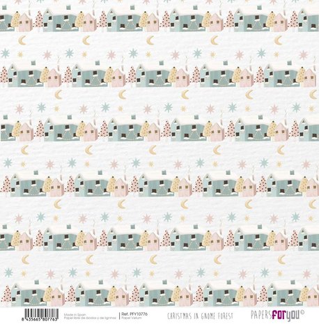 Papers For You Christmas In Gnome Forest Canvas Scrap Pack (8pcs) (PFY-10769) (DISCONTINUED) Papers For You Christmas In Gnome Forest Canvas Scrap Pack (8pcs) (PFY-10769) (DISCONTINUED)